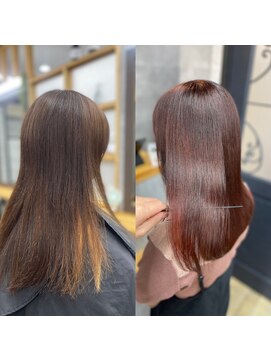 ナチュラル 泉中央店(Natural) 泉区　泉中央　縮毛矯正　髪質改善　艶髪カラー