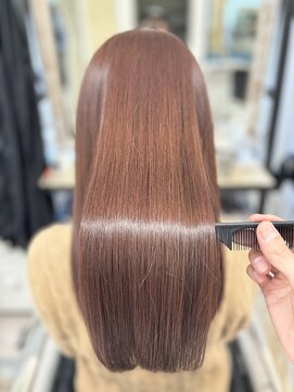 ナチュラ(natura) 髪質改善トリートメント◎ピンクベージュブラウン