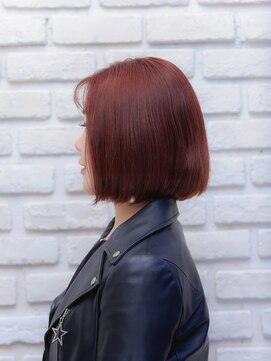 ビランチェ 池袋(bilancia) ボブ/ワインレッド/チェリーピンク/池袋