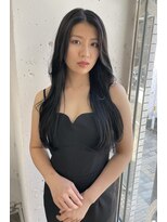 ソーソー(SoSo)&nbsp;《SoSo》透明感のある暗髪カラー