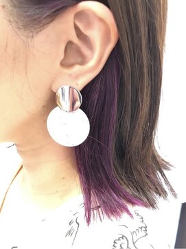 アトリエレモン(atelier LEMON) プラムピンクインナーカラー