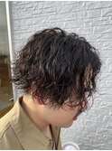 ツイストスパイラルパーマ［波巻きパーマ/ツイストスパイラル] 
