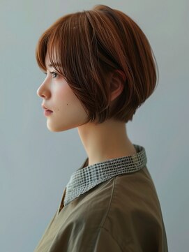 アルトリスト(Altruist Aging×HAIR&SPA) ☆イメチェンピンクベージュアンブレラカラー前髪クールショート