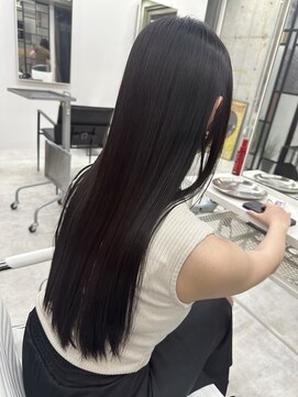 ディジョン(Dijon) 韓国顔まわりレイヤーカットグレージュオリーブベージュブラウン