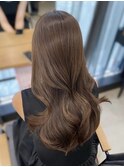 ブリーチなしベージュカラー×レイヤーカットカット◯伊藤