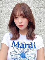 サロウィンフレンテ 新宿三丁目(SALOWIN Frente)&nbsp;石塚／小顔くびれミディアム韓国レイヤーカット10代20代30代新宿