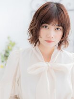 エイトサロン 八潮(8salon)&nbsp;八潮/髪質改善/アプリコットオレンジ×姫カットレイヤーパーマk