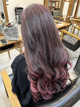 ルナラックスビー 沖縄店(Luna LUXBE) バレイヤージュグラデーションカラー