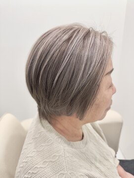 コレット アトリエ(COLLET atelier) 【白髪ぼかし】脱白髪染め！アンブレラハイライトホワイトカラー