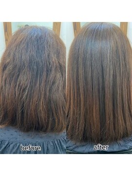 アミエ(ami e) ヘアエステコース・髪質改善・縮毛矯正・白髪染め・白髪ぼかし
