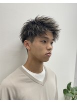 グランツ 天神赤坂(GLANZ)&nbsp;メッシュ/ハイライト/メンズカット/メンズ/短髪/メンズカラー