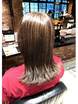 オーガニック アトリエ 大宮(organic+atelier) ◎艶髪髪質改善カラー◎大人上品くびれレイヤー