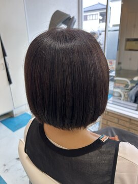 美容室グリッター 雀宮店 ショートボブ