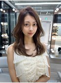 レイヤーカット小顔に見せるヘア/韓国ヘア/髪質改善/福岡/博多