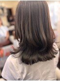 くびれヘア レイヤーカット 伸ばしかけヘア ヘアケア30代40代