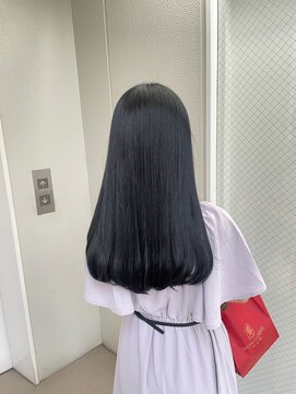 ヘアサロン ガリカ 表参道(hair salon Gallica) 暗髪黒髪カラー/アッシュブラック/ブルーブラック