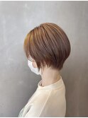 大人女性くびれショート