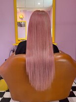 どぅ~す 梅田店 ブリーチカラー+エクステ+カット