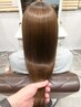 【艶髪ストレート】カット＋縮毛矯正＋選べる超音波付トリートメント￥10800