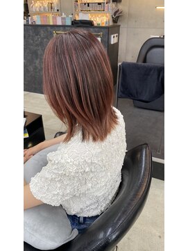 ステラ(stella) バレイヤージュ/ピンクカラー/堺市/北花田