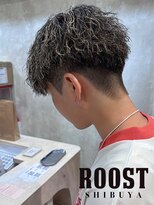 ルースト 渋谷店(ROOST)&nbsp;MEN’S HAIR/波巻ツイストスパイラル/フェザーパーマ/眉毛/渋谷