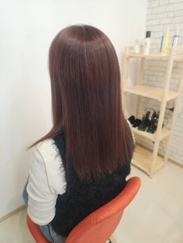 ヘアーノカ(Hair Noka)の写真/【田上/駐車場完備◎】隠すから魅せるへ…。“髪と頭皮のケア”を考えた商材を使用し、ダメージを最小限に!