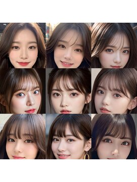 プラチナ(PLATINA) 韓国ヘア/くびれヘア/顔周りカット/レイヤーカット/顔周りカット