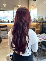 ベルポール(Bell port)&nbsp;着物ヘア/大人ガーリー/ダークアッシュ/似合わせカット/芦屋駅