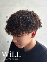メンズサロン ウィル 阪急茨木(men's salon WiLL) 波巻きプードルパーマ