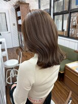 ユイマァル 倉敷(YUIMARL) くびれヘア20代30代40代ハイライト柔らかベージュカラー