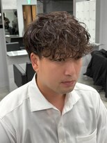 エルマーク 和歌山(L-MARK)&nbsp;波巻きツイスパ/サーフカール/メンズ/men's/フェザーパーマ/眉毛