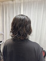 アフィナー 上大岡(Afinar)&nbsp;なみパーマ  ロングスタイルの緩めパーマ