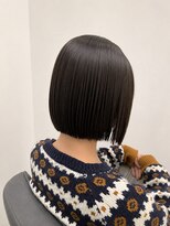 リノアバイフェリア(LINO’A by felia)&nbsp;地毛風ストレート×パツっとボブ◎髪質改善
