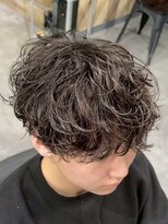 become men's hair 名駅EAST【10月3日 NEW OPEN(予定)】&nbsp;シャドウパーマ/強め/ルーズパーマ/無造作/くせ毛風/韓国ヘア