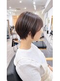 ナチュラルショートハイトーンショートボブ