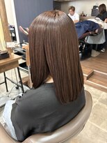 バセット バイ アルター 鎌取店(basset by aL-ter)&nbsp;ハッシュカット/グレージュ/デザインカラー/鎌取