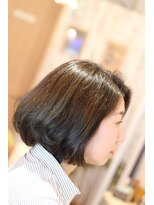 ヘアーズ ロッティー(Hair's Lotti) THROWカラーグラデーションボブ