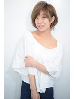 ラウンジ モリオ イケブクロ(Lounge MORIO Ikebukuro) 【morio池袋】人気の髪型 大人かわいいショートレイヤーボブ