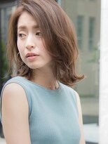 ノラ ヘアーサロン(NORA HAIR SALON)&nbsp;NORA★ERI大人女子小顔クラシカルワンカールデジタルパーマロブ