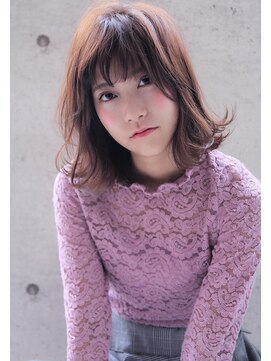 ヘアーアンドメイク シーク 吉祥寺(HAIR&MAKE SeeK) 大人カワイイ外ハネロブ【seek吉祥寺】