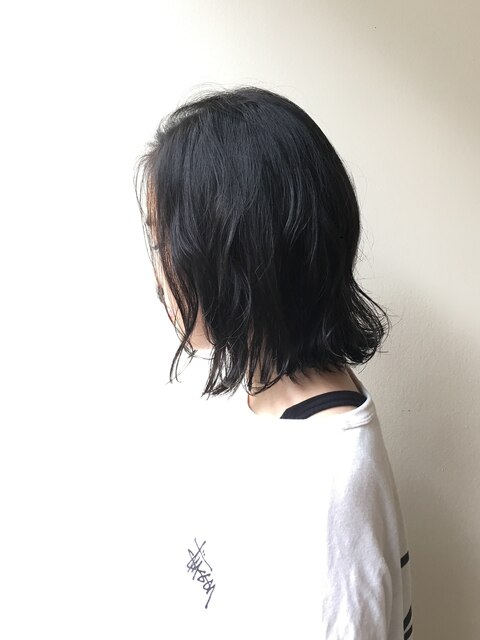 【Luft】黒髪/暗髪/切りっぱなしボブ