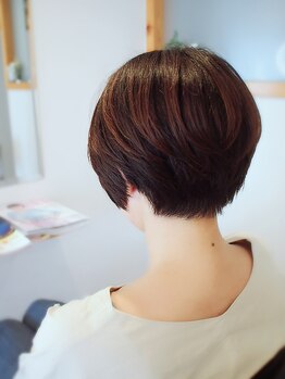 細かいニュアンスで印象も変わるショートヘアに大胆チェンジしてみませんか?1番マッチした似合わせhairに♪