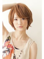 ヘアリゾートユア 新大久保店(hair resort YuA)&nbsp;ひし形ショートとハイライト★　【YuA新大久保】