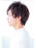 ヘアーサロン タカヒロ(Hair Salon TAKAHIRO) コンマヘア かき上げヘア ショートレイヤー  くせ毛風パーマ