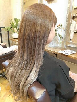 ラグシス ザ ヴィンテージ(LUXIS THE VINTAGE) 【シールエクステ】ライトベージュグラデーション