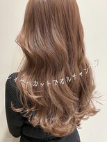 ビューティーコネクション ギンザ ヘアーサロン(Beauty Connection Ginza Hair salon) 【清水style】ことりベージュで無造作毛先パーマ似合わせカット