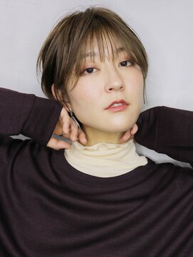 アルバム 渋谷パルコ(ALBUM) ナチュラルショート_ウェーブパーマフォギーベージュ_46904