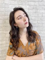 オロ(ORO) 【ORO】かきあげ前髪ロングカール 益子