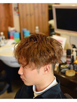 ソウルズ ヘアー スワ(SOULs hair suwa) ツイストスパイラル×ダブルカラー