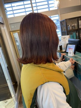 グローバルヘアー バランス(global hair BALANCE) ブリーチなしオレンジ